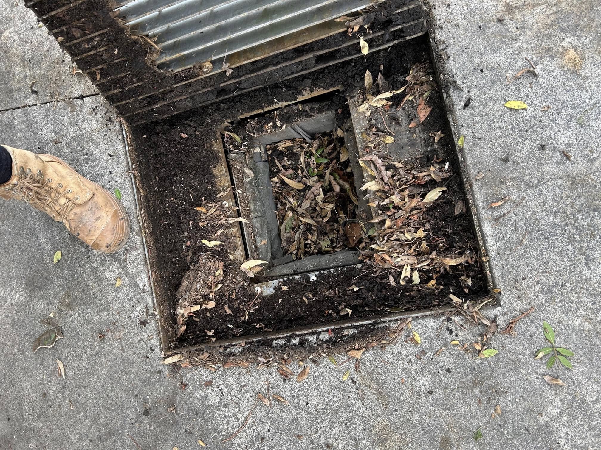 Blocked Stormwater Drains Brisbane